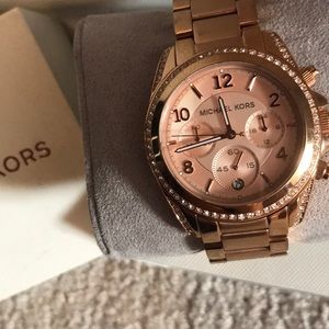 Michael Kors rose gold women’s watch